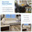 Canapé modulaire en velours côtelé Shariff-572665484