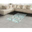 Tapis décoratif floral à haute densité en fibres de polyester-42029290