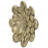 Gold Succulent Wall Plaque - 10X1.6X10 Inches, Resin And Metal, Adds Sparkle To Office Decor 10X10x1.6" Luminous Texture, Enhances Aesthetics-600220636