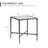 Forged Metal Base Side Table-1120682482