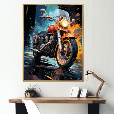 " Classic Lavish Motor Bike I "
