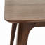 Ensemble de salle à manger 5 pièces, 1 table à structure en bois et 4 chaises rembourrées