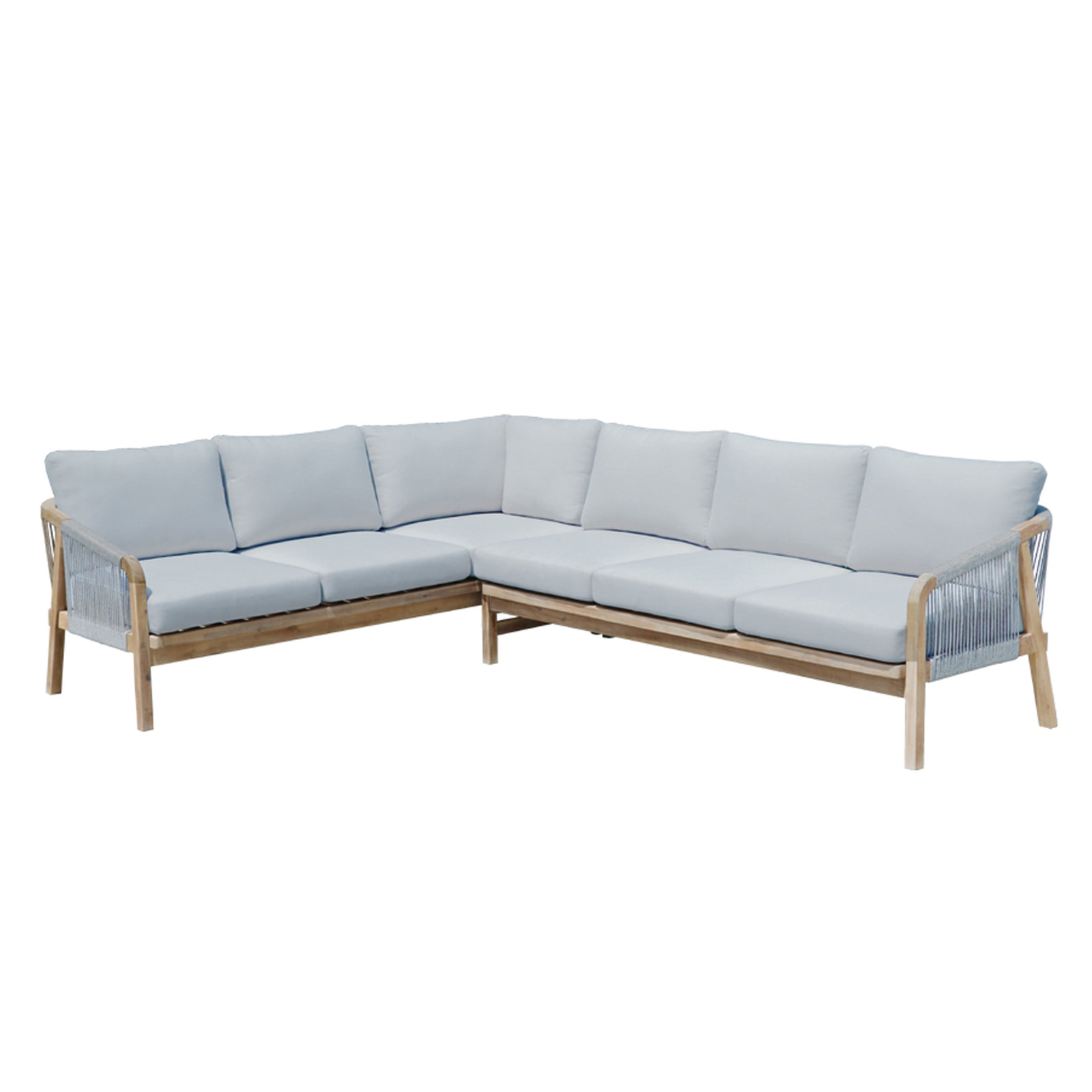 Bowery 2 PIECE SECTIONAL, BEIGE, Gray