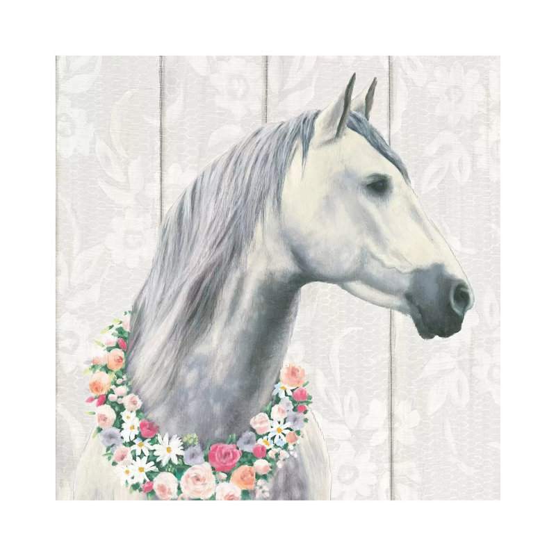 Spirit Stallion I by James Wiens - Wrapped Canvas Print, 45.72 cm H x 45.72 cm W