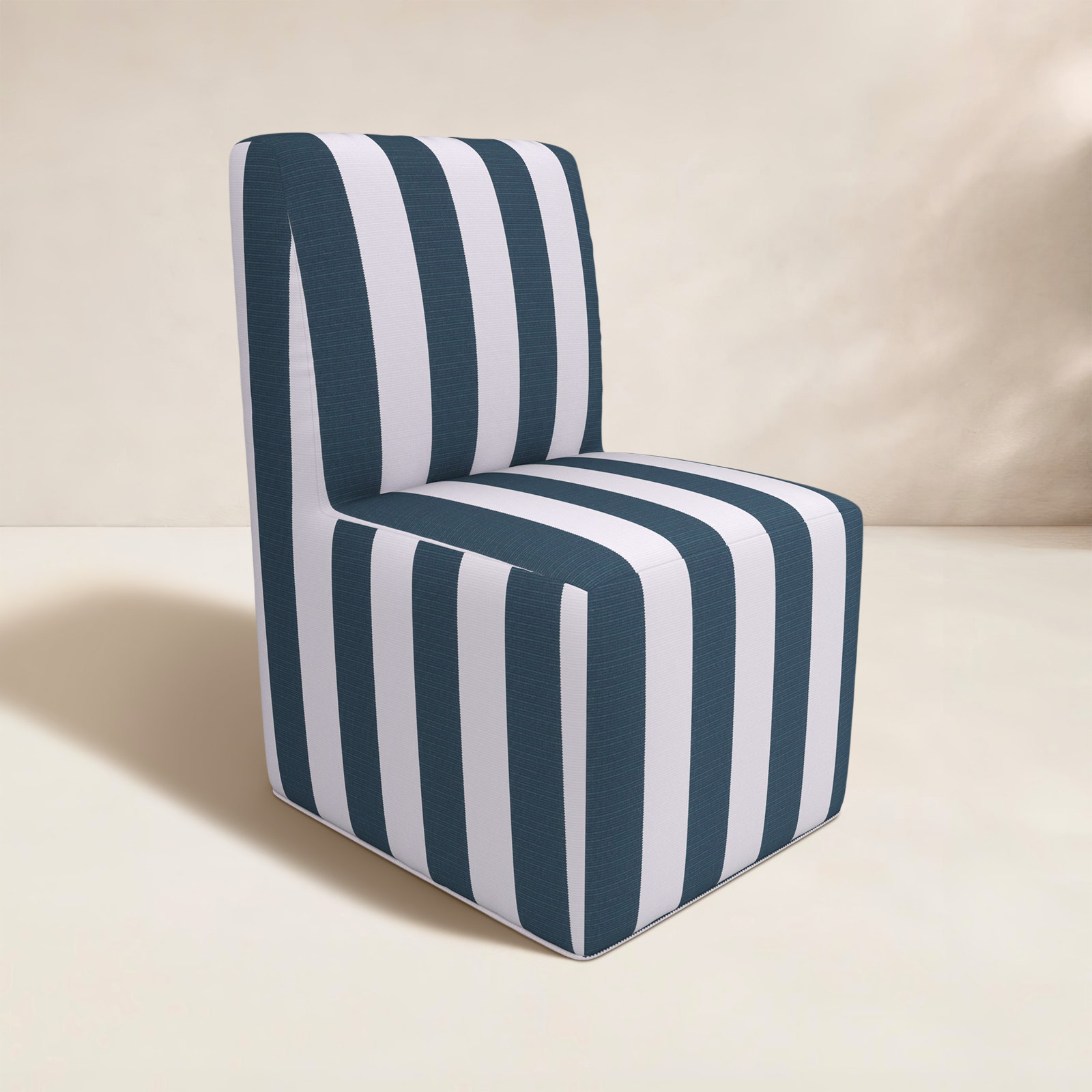 Eliana Sunbrella® Patio Dining Chair, Refuge Indigo