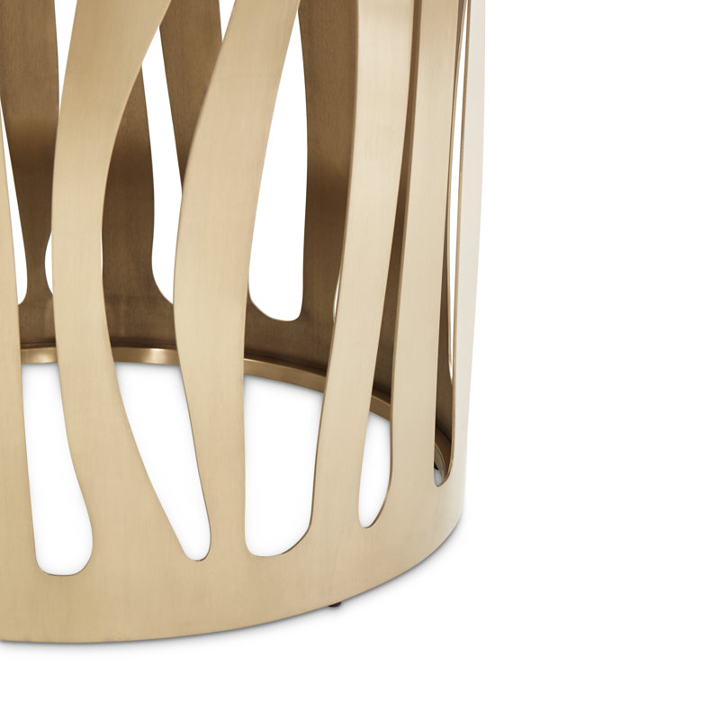 La Rachelle Round Glass Dining Table