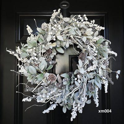Couronne de Noël à oreilles 24 po