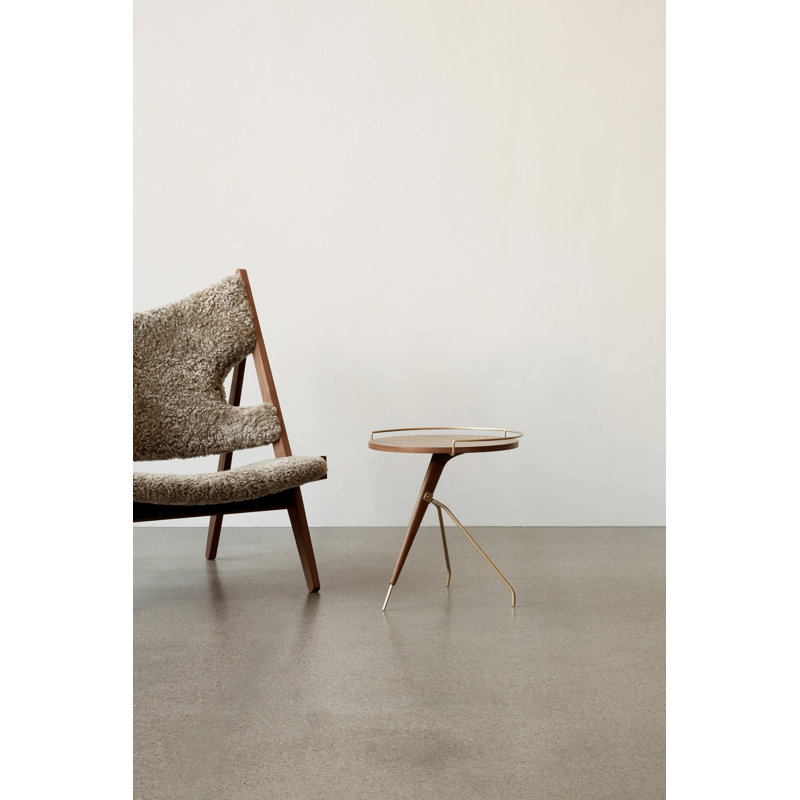 Umanoff Solid Wood End Table, 17.7" H x 17" W x 17" D
