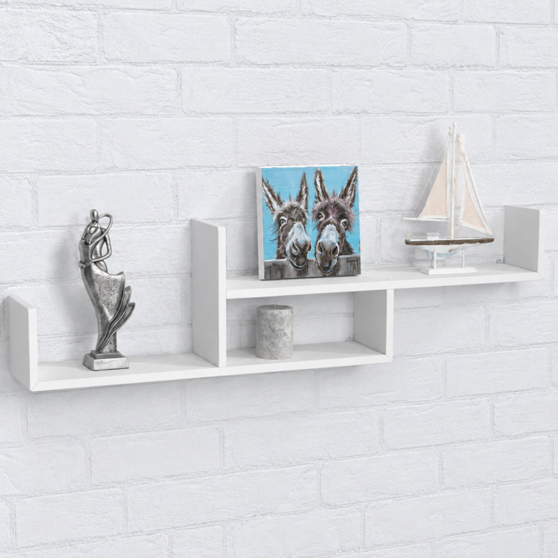 Floating Shelf, White