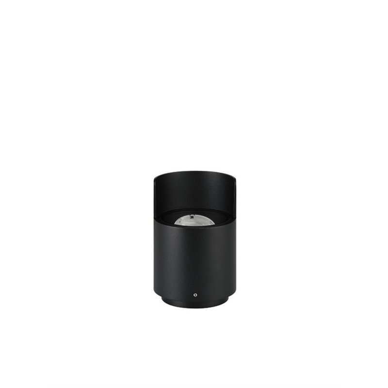 ARMOUR Matte Black Metal Bollard Light