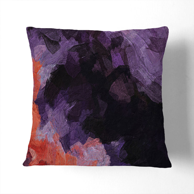 Abstract Square Cushion, 40cm H x 40cm W x 15cm D