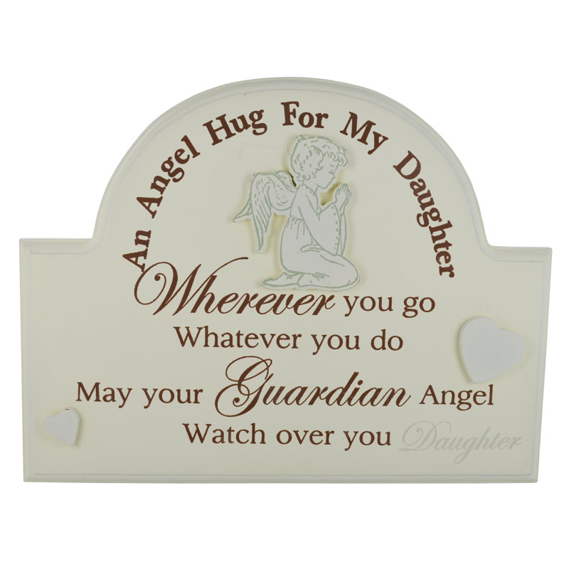 Duenas Text & Numbers Decorative Plaque / Box Sign