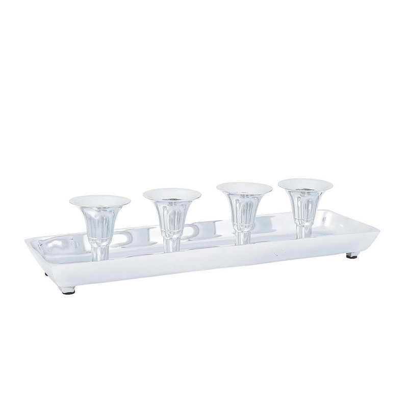 4.8'' H Metal Tabletop Candelabra