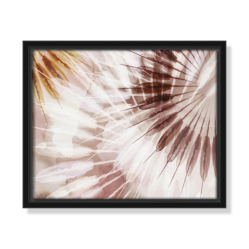 «Dance of the Rays I Print» par Eva Watts, Noir, H 9,5 po x l 11,5 po