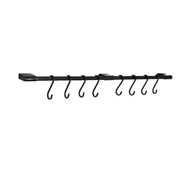 Barre à serviettes murale 36,25", Gris acier