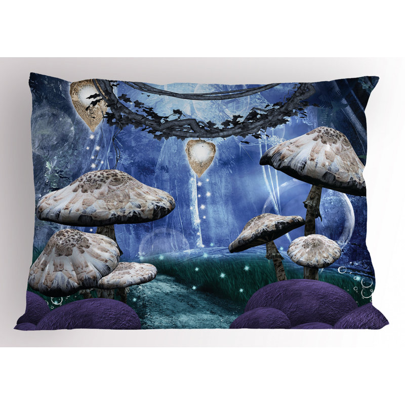 Trippy Polyester Sham Set, King