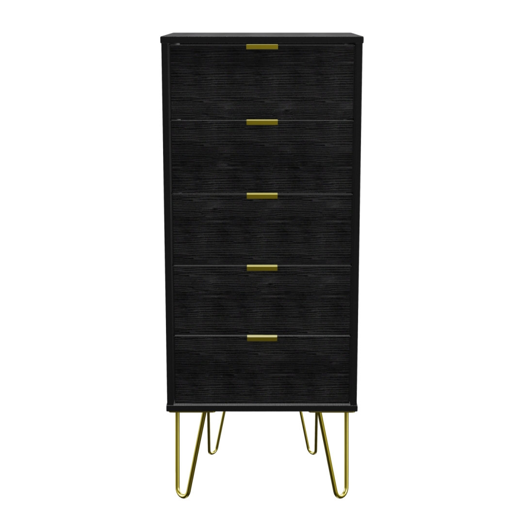 Fully Assembled Suri 5 Drawer 45Cm W