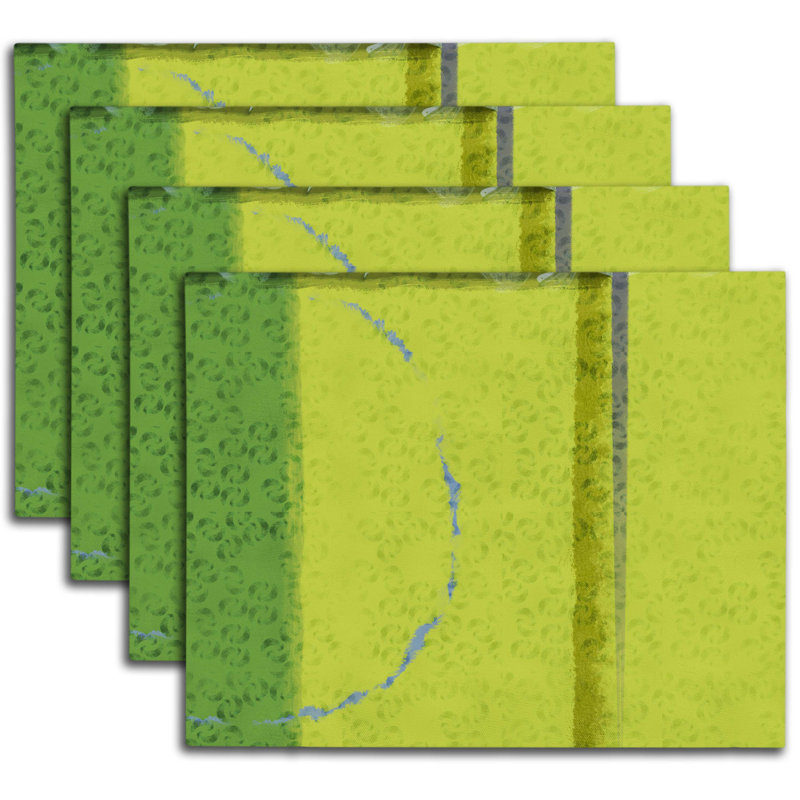 Polyester Abstract Rectangle Placemat