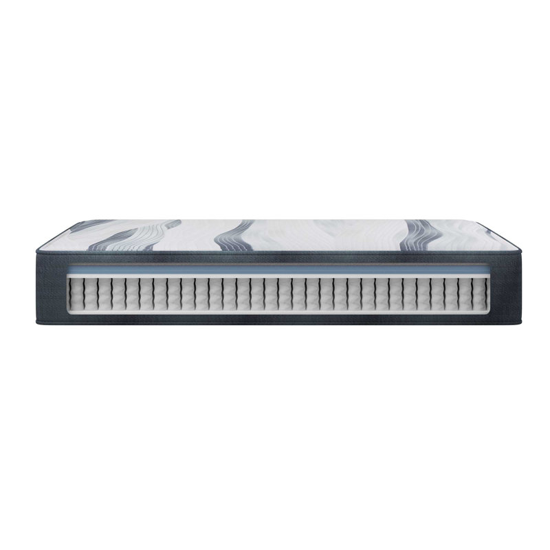 Beautyrest Harmony Lux Hybrid Seabrook Island Firm 13" Tight Top Mattress, Extra-long Twin