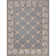 Tapis gris Gret Fleur De Lis