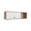 Armoire murale, 1 porte, 3 tablettes
