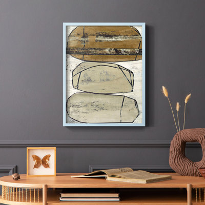 Dim Sum I, reproduction encadrée - bois massif