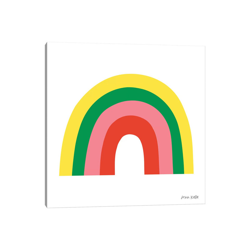 Rainbow Li - Wrapped Canvas Print, 30.48 cm H x 30.48 cm W