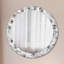 Huldar Glass Flat Wall Mirror