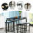 4 - Person Trestle Base Dining Set-1602280311-1602280312