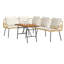 Set Of 2 Natural Rattan Medium Seats Many Outdoor Outdoor Conversation Sets Set