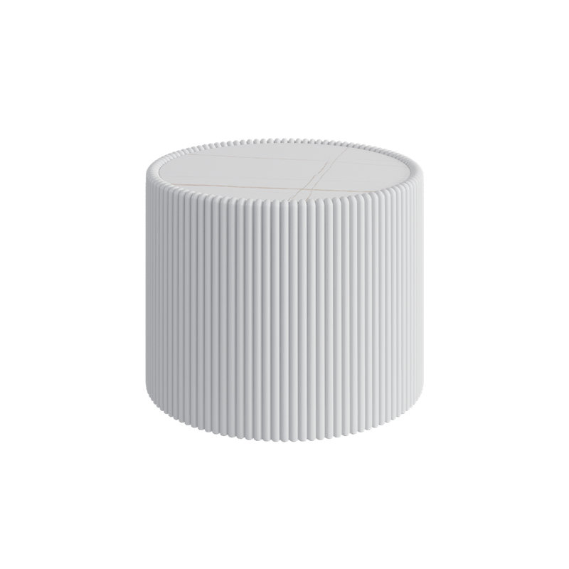 Cylinder End Table