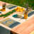 Polyester Abstract Rectangle Placemat