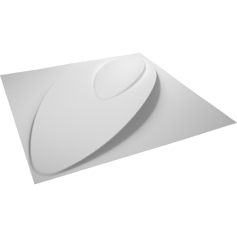 19 5/8"W X 19 5/8"H Iris Endurawall Decorative 3D Wall Panel Covers 32.1 Sq. Ft. (12/PK)