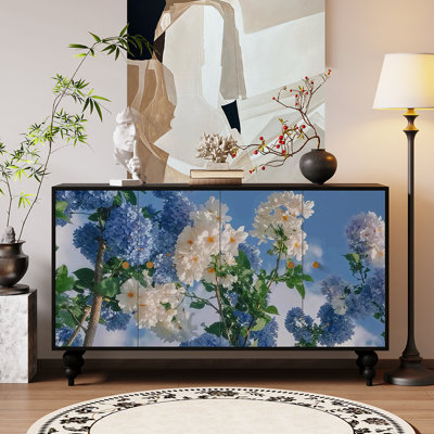 Retro minimalist high-end sideboard