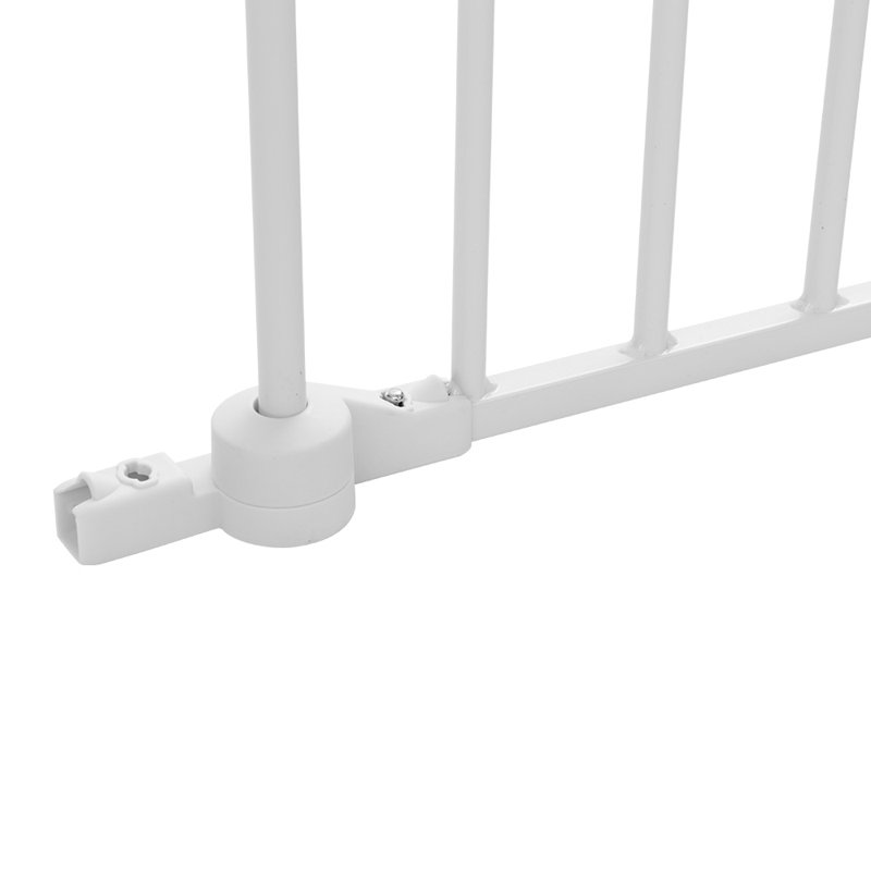 Barrière de sécurité, extension pour barrière pour animaux 30 po de hauteur, Blanc