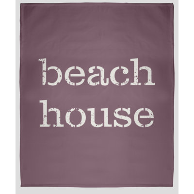 Couverture polaire Beach House
