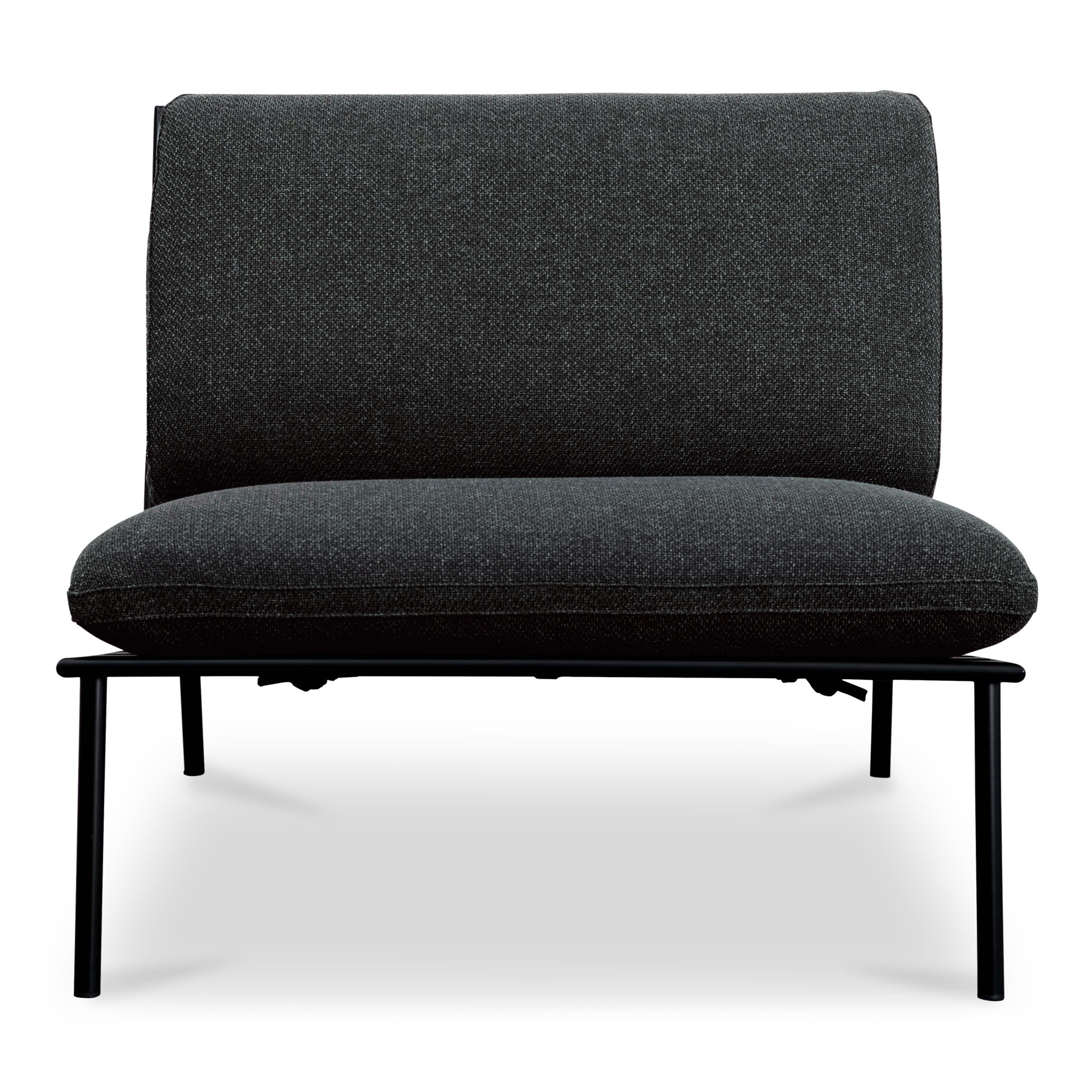 Westmont Outdoor Accent Chair, Charcoal