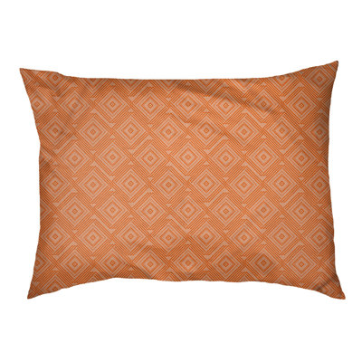 Coussin stylisé de labyrinthe carré Byrge