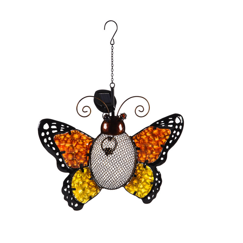Glass Hanging Decorative Bird Feeder