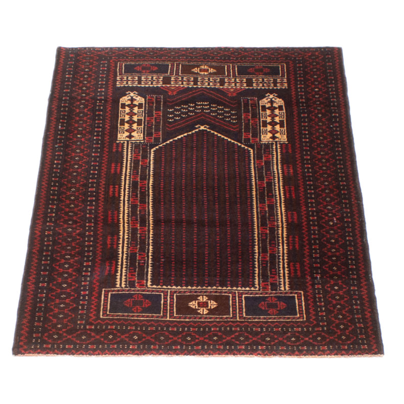 Teimani Brown Rug 2'11" x 4'7"