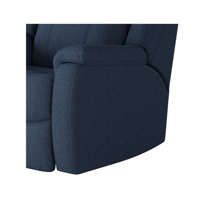 Fauteuil inclinable mural Hercules, Chenille bleu