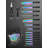 LYSBBDZSM 16 Piece Stainless Steel Knife Block Set