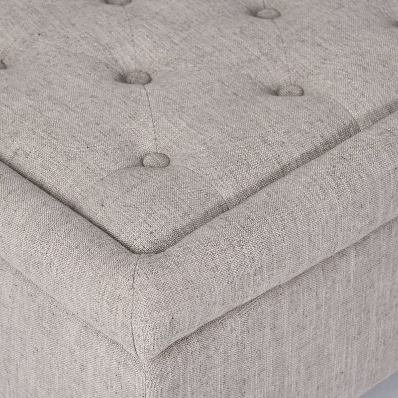 Modern Bench, Gray