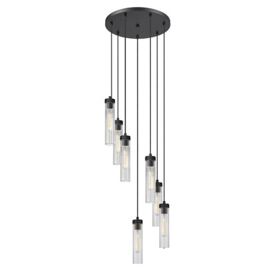 Mortola 7 - Light Dimmable Geometric Chandelier