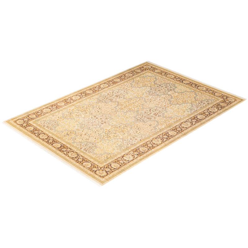 Classic One-of-a-Kind 5' 8" x 8' 3" Hand Knotted Area Rug