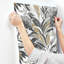 Palm Silhouette 27' L x 27" W Spray and Stick Wallpaper Roll-39856436