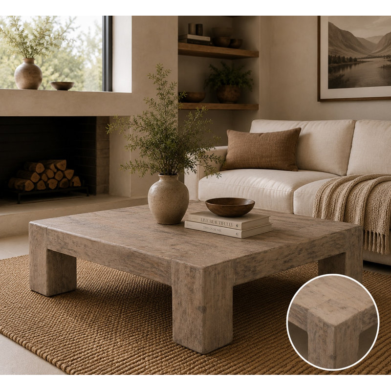 Solid Wood Coffee Table