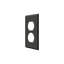 Deltana SWP4752U10B Switch Plate; Double Outlet; Oil Rubbed Bronze Finish-1179270667