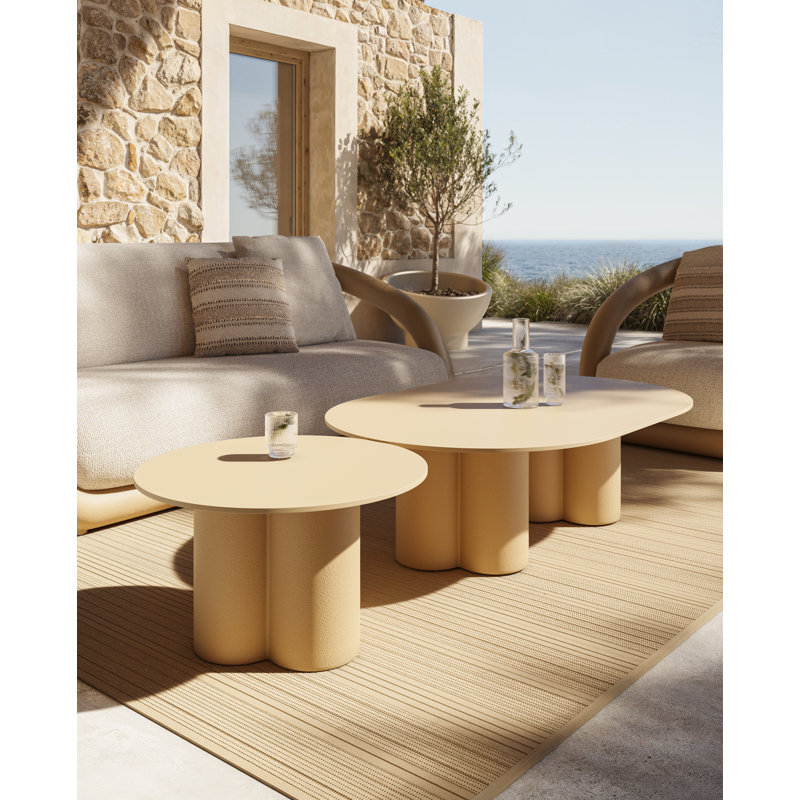 Mel Low Table 31.5", Garnet