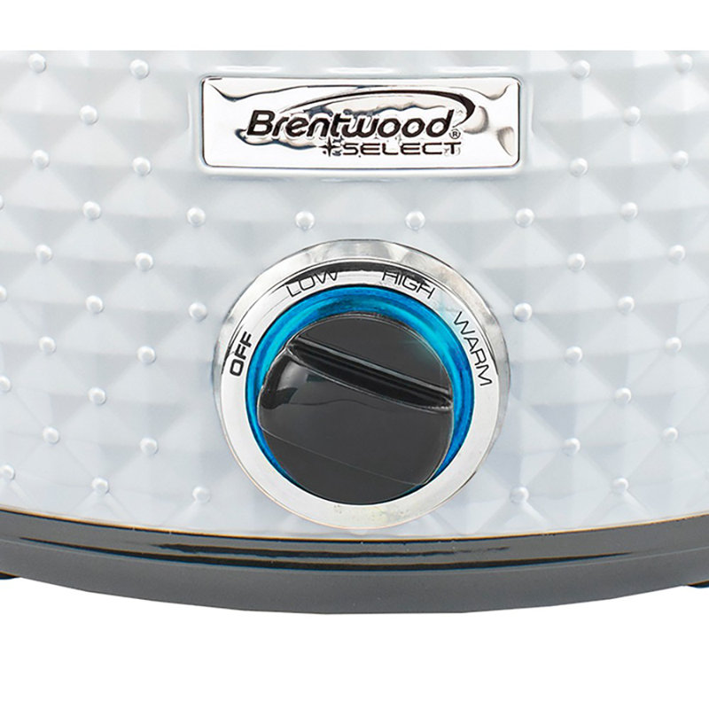 Brentwoo 7 pte Mijoteuse, Blanc